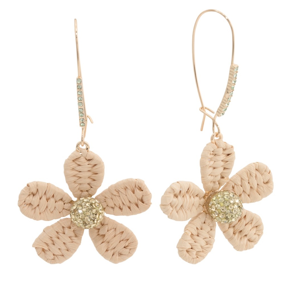LAST ONE!!! Betsey Johnson Spring Chick Daisy Earrings